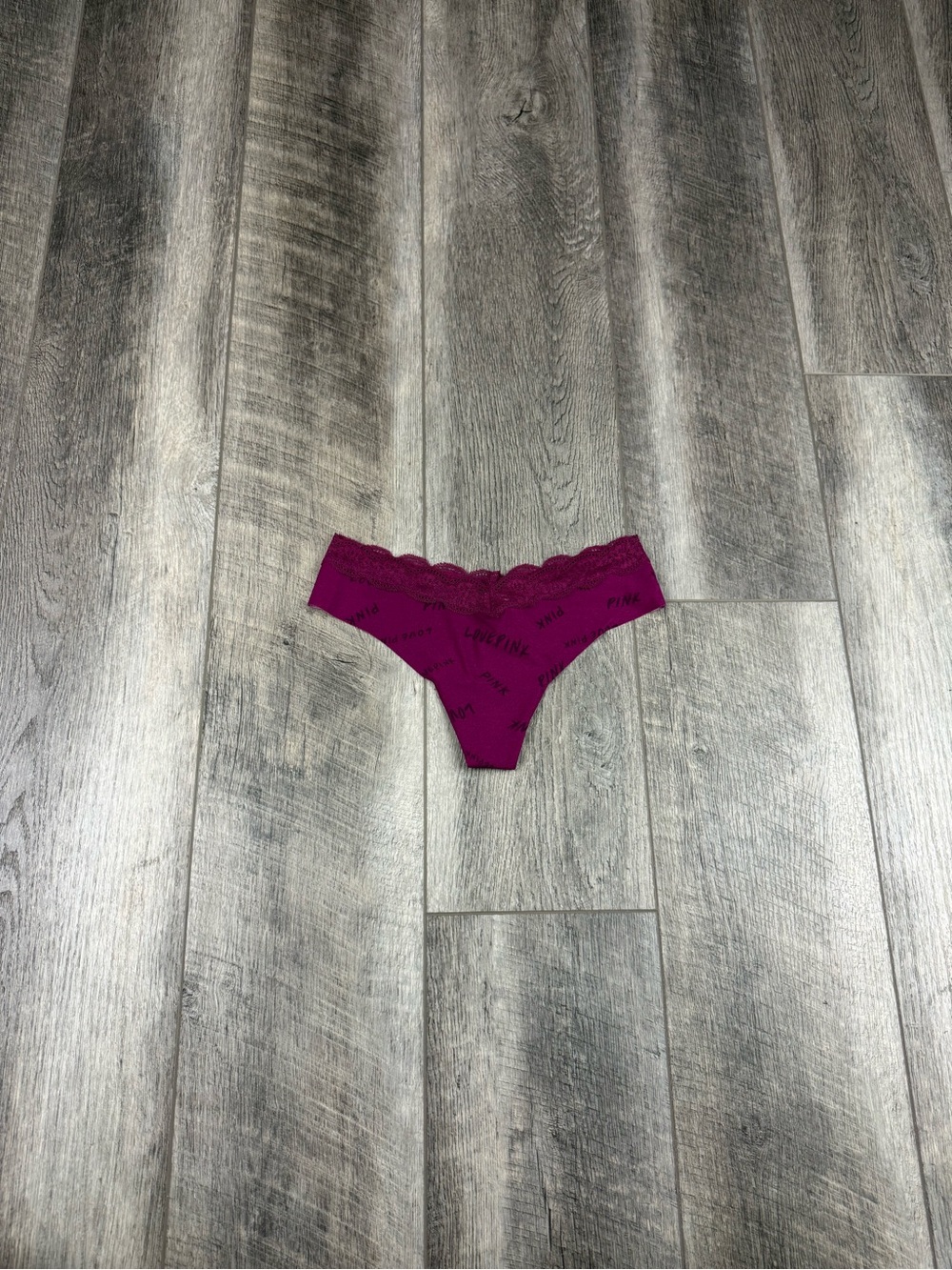 VS Plum Logo Underwear